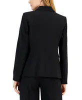 Tahari Asl One-Button Blazer