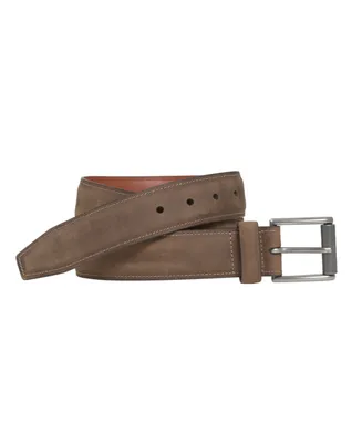 Johnston & Murphy Men's Casual Oiled Leather Belt