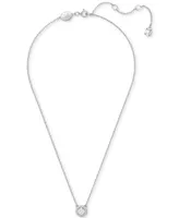 Swarovski Silver-Tone Constella Crystal Pendant Necklace, 14-7/8" + 3" extender