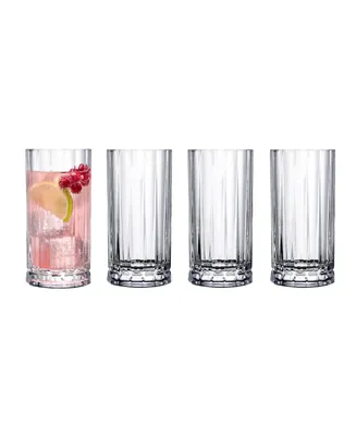 Wayne High Ball Glass, Set of 4