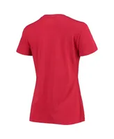 Women's Under Armour Red Wisconsin Badgers T-shirt