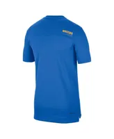 Men's Nike Blue Ucla Bruins Coach Uv Performance T-shirt