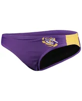 Women's Foco Purple Lsu Tigers Wordmark Bikini Bottom