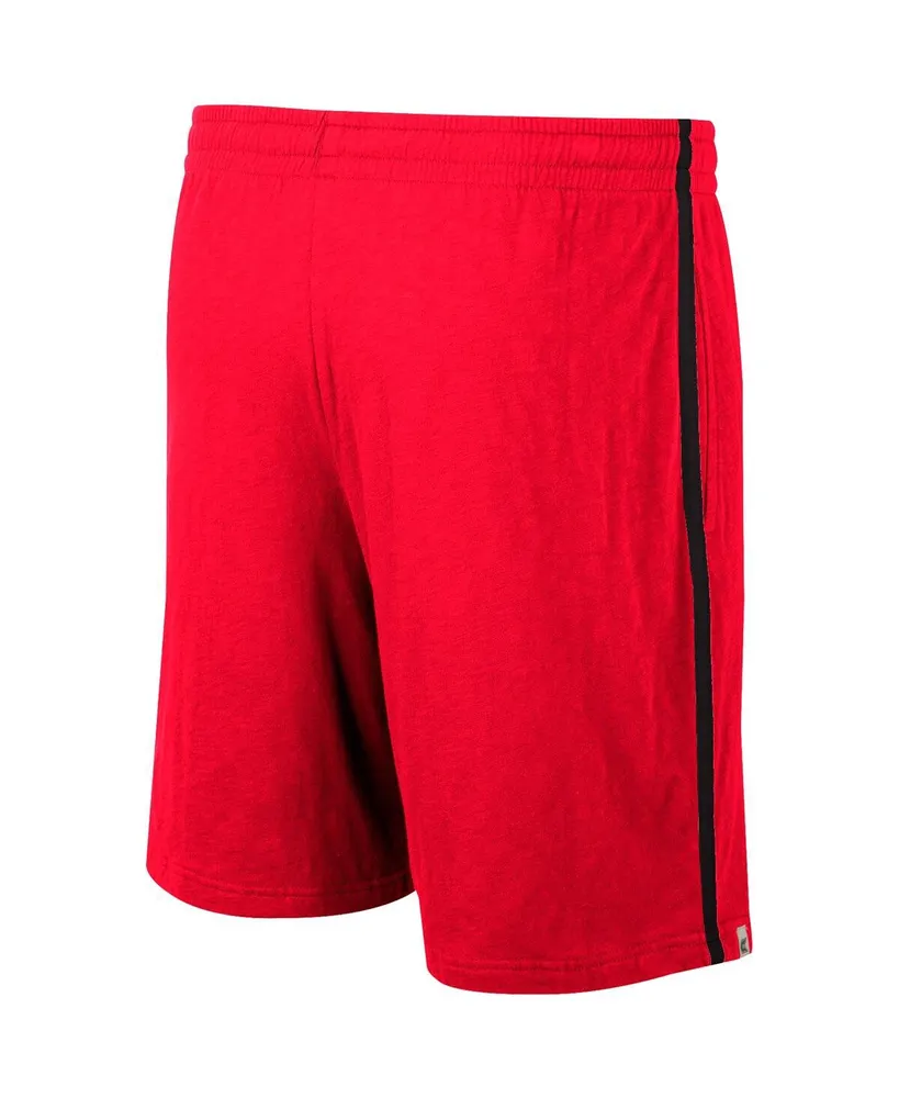 Men's Colosseum Scarlet Nebraska Huskers Thunder Slub Shorts