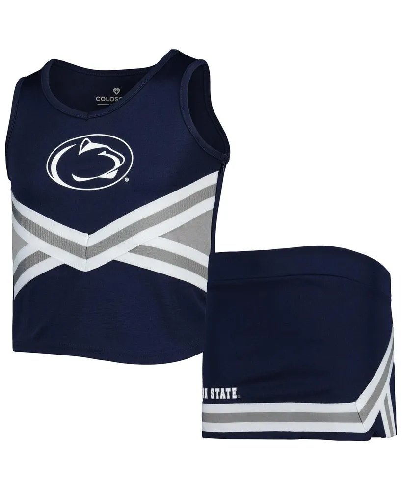 Big Girls Colosseum Navy Penn State Nittany Lions Carousel Cheerleader Set