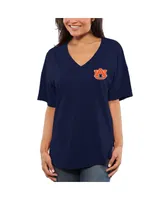 Women's Navy Auburn Tigers Spirit Jersey Oversized T-shirt