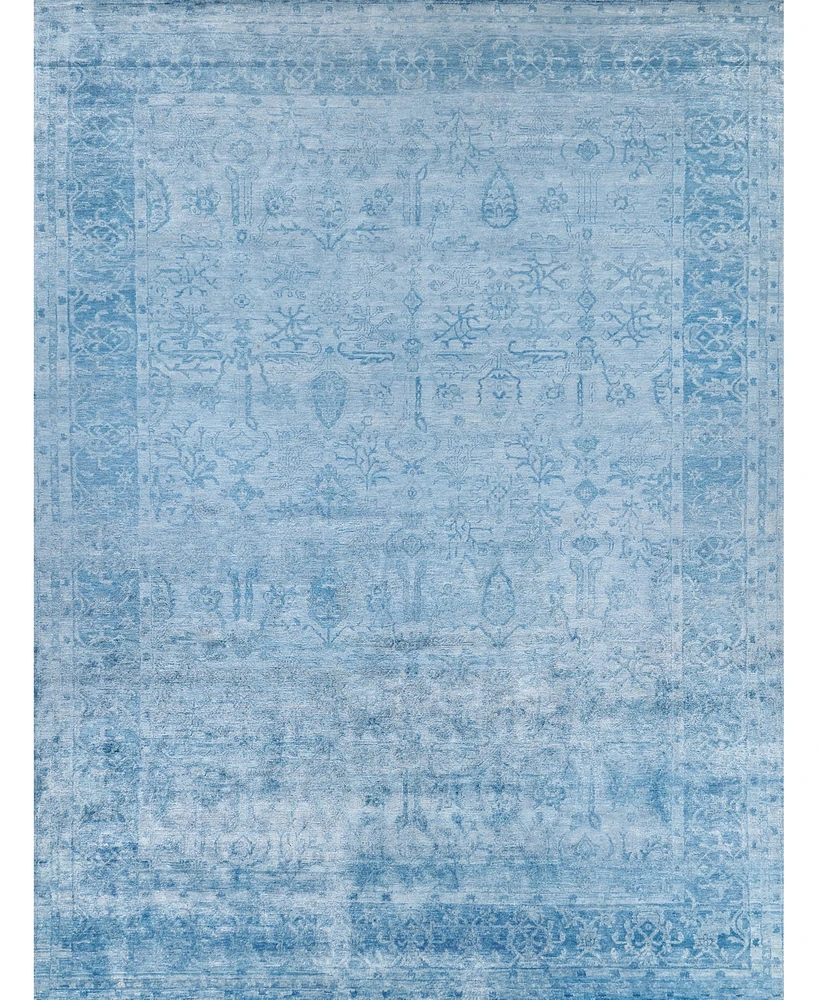 Exquisite Rugs Antique'd Silk ER5171 6' x 9' Area Rug