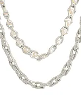 Sterling Forever Amedea Layered Necklace