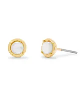 brook & york Mother of Imitation Pearl Kate Earrings