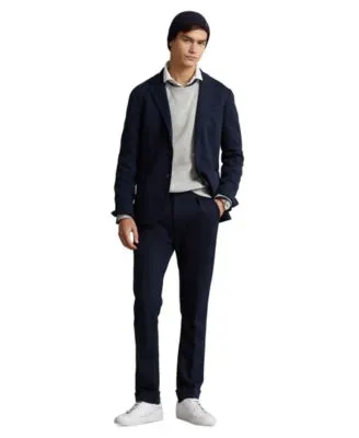 Polo Ralph Lauren Mens Soft Double Knit Suit Jacket Trousers
