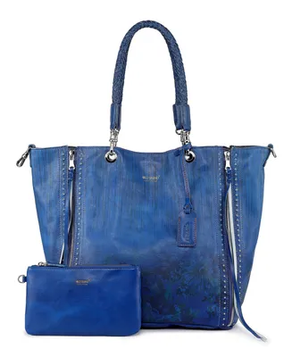 Old Trend Women's Barracuda Hand Painted Clasp Closure Tote Bag