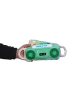 JoJo Modern Pets Retro Boombox Plush Dog Toy with Crinkle and Squeak Features