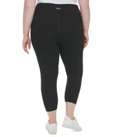 Calvin Klein Performance Plus Pull-On High Rise Logo Leggings