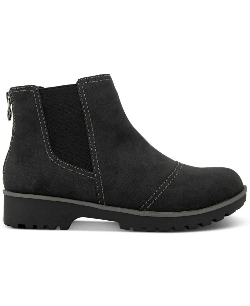 Jbu Women's Peacock Water-Resistant Chelsea Booties