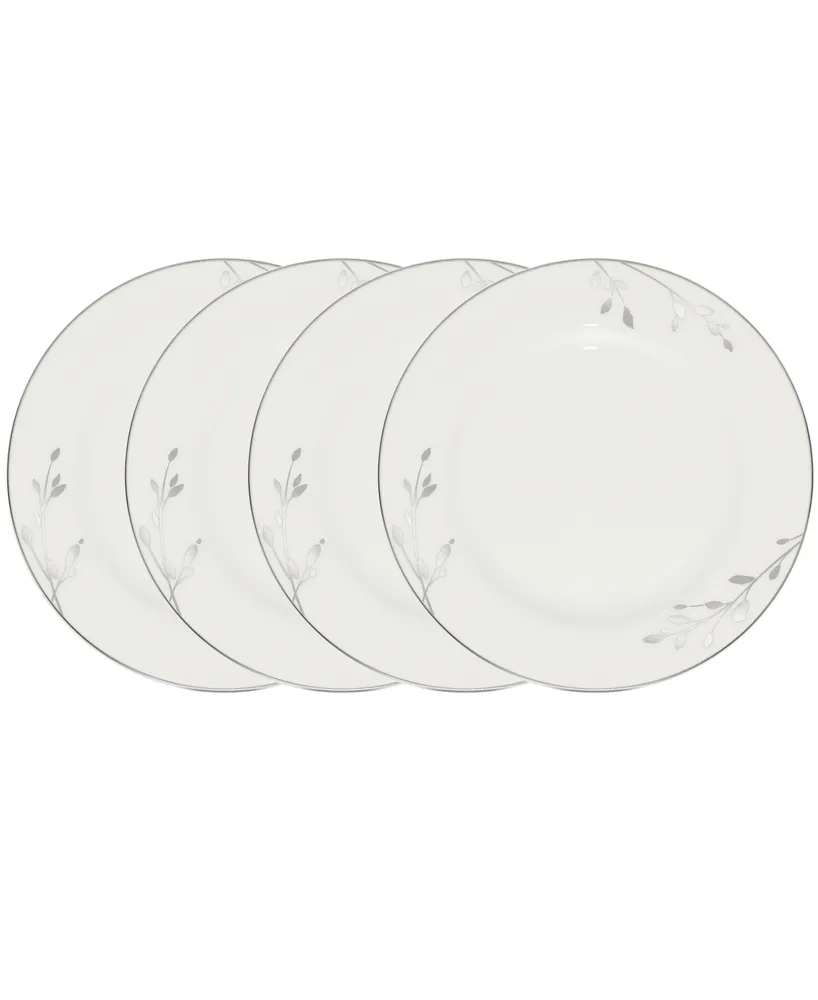 Noritake Birchwood Set of 4 Bread Butter and Appetizer Plates, Service For 4