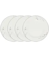 Noritake Birchwood Set of 4 Bread Butter and Appetizer Plates, Service For 4