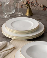 Noritake Accompanist Set of 4 Dinner Plates