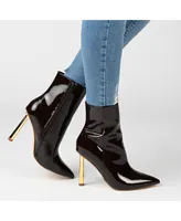 Journee Collection Women's Rorie Stiletto Pointed Toe Booties