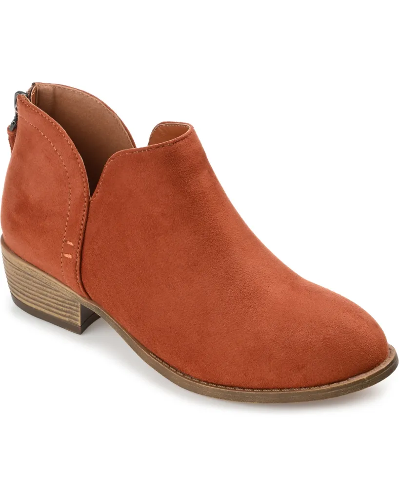 Journee Collection Women's Livvy Side Split Ankle Booties