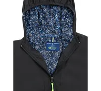 Society of Threads Men's Slim-Fit Solid Windbreaker