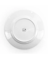 Elama Country Kitchen Solid 20 Piece Porcelain Dinnerware Set, Service for 4