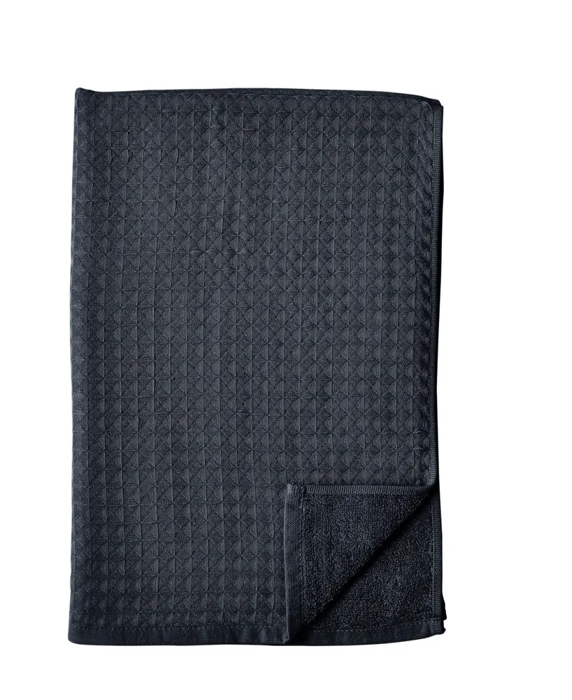 Uchino Waffle Twist Washcloth - Indigo