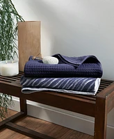 Uchino Shibori 30" x 60" Cotton Bath Towel