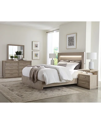 Cascade 3-Pc. Bedroom Set (Queen Bed, Dresser & Nightstand)
