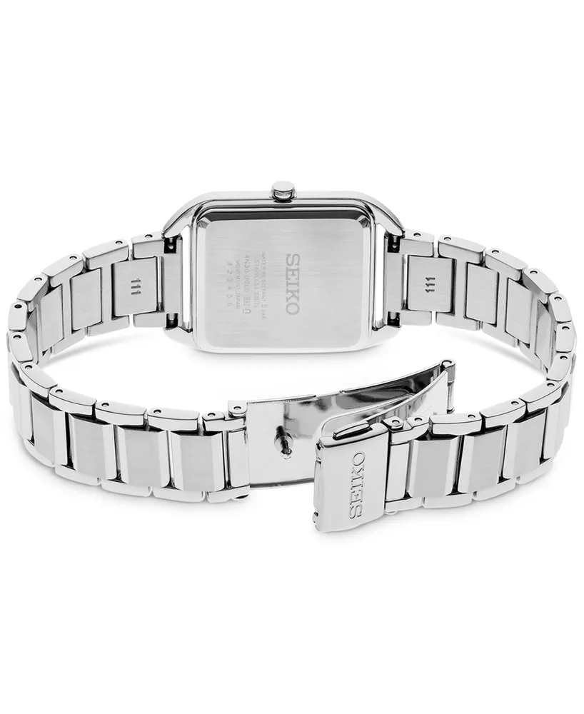 Seiko Women's Essentials Stainless Steel Bracelet Watch 26mm