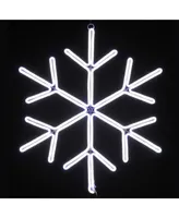 National Tree Company 18" Neon Style Lighted Snowflake Decoration