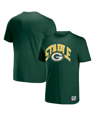 Men's Nfl X Staple Hunter Green Bay Packers Lockup Logo Short Sleeve T-shirt