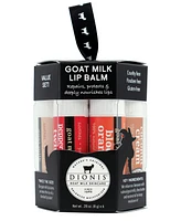 Dionis Goat Milk Lip Balm Gift Set, 6 Piece