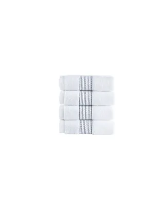 Brooks Brothers Rope Stripe Border Piece Turkish Cotton Wash Towel Set