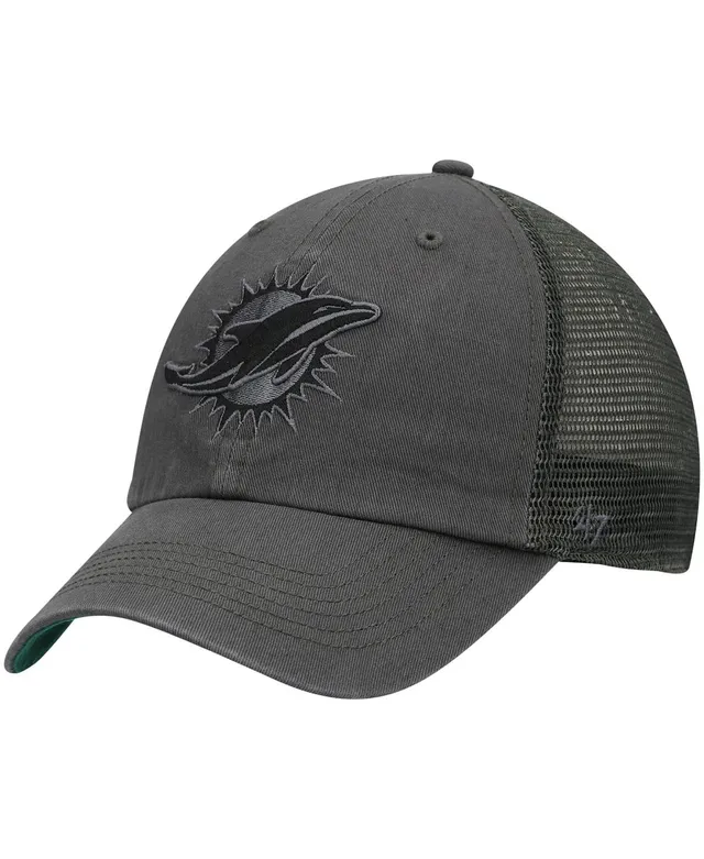 Men's '47 Aqua/Natural Miami Dolphins Trawler Trucker Clean Up