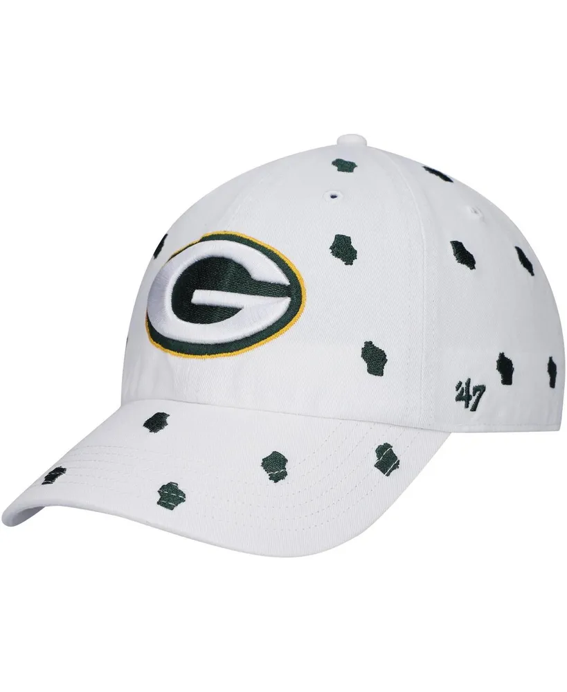 Women's '47 White Green Bay Packers Highgrove Bucket Hat