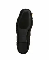 Katy Perry Women's The Evie Fuzzy Square Toe Flats