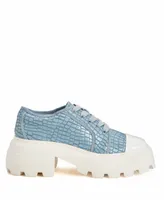 Katy Perry Women's The Geli Solid Lace-up Lug Sole Sneakers