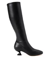 Katy Perry Women's The Laterr Knee High Square Toe Boots