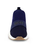 Dkny Little Boys 2 Color Way Knit Slip On Sneakers