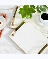 Ceramic Glam 2 Piece Tray Set