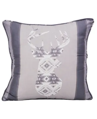 Donna Sharp Wyoming Deer Decorative Pillow, 18" x 18"