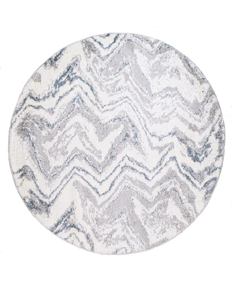 Bashian Zuela ZUL103 6' x 6' Round Area Rug