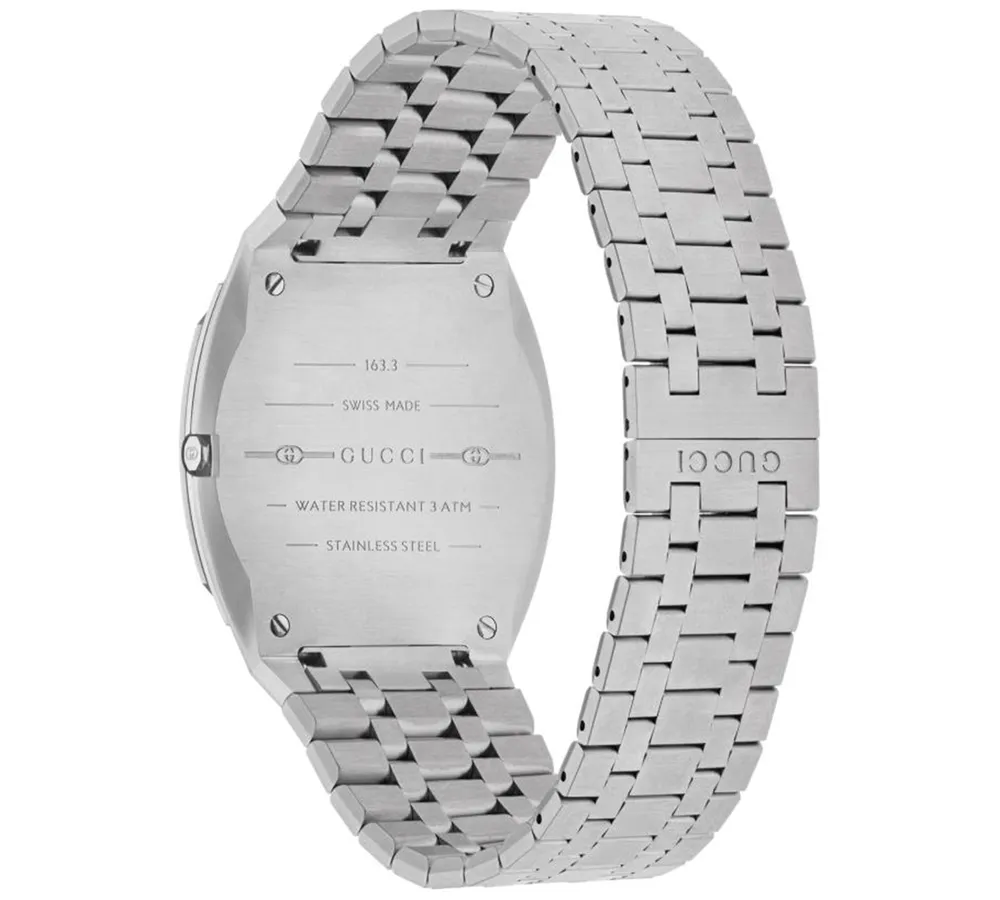 Gucci Women's Swiss 25H Stainless Steel Bracelet Watch 38mm