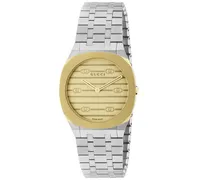 Gucci Women's Swiss 25H Stainless Steel Bracelet Watch 30mm