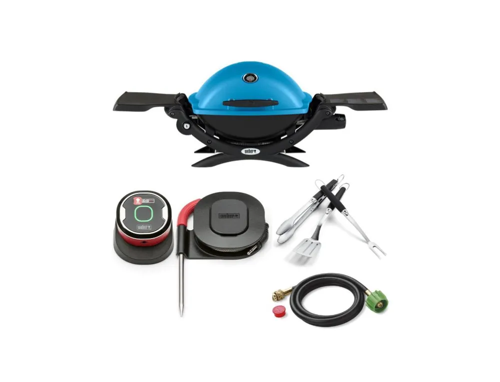 Weber Q 1200 Gas Grill () With Adapter Hose