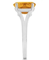 Macy's Women's Citrine (2-1/2 ct.t.w.) Ring Sterling Silver