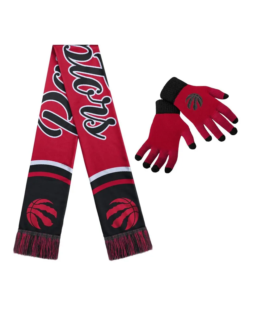 Women's Toronto Raptors Glove and Scarf Set