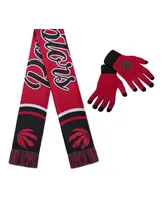 Women's Toronto Raptors Glove and Scarf Set