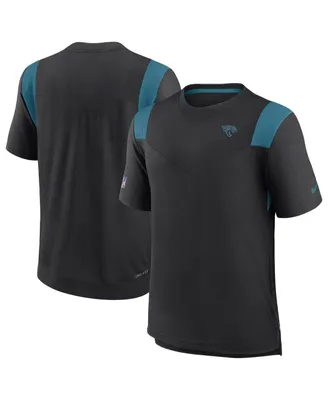 Men's Nike Black Jacksonville Jaguars Sideline Tonal Logo Performance Player T-shirt