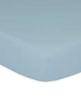 The Peanutshell Fitted Crib Sheets for Baby Boy or Baby Girl, 4 Pack Set, Blue Dino